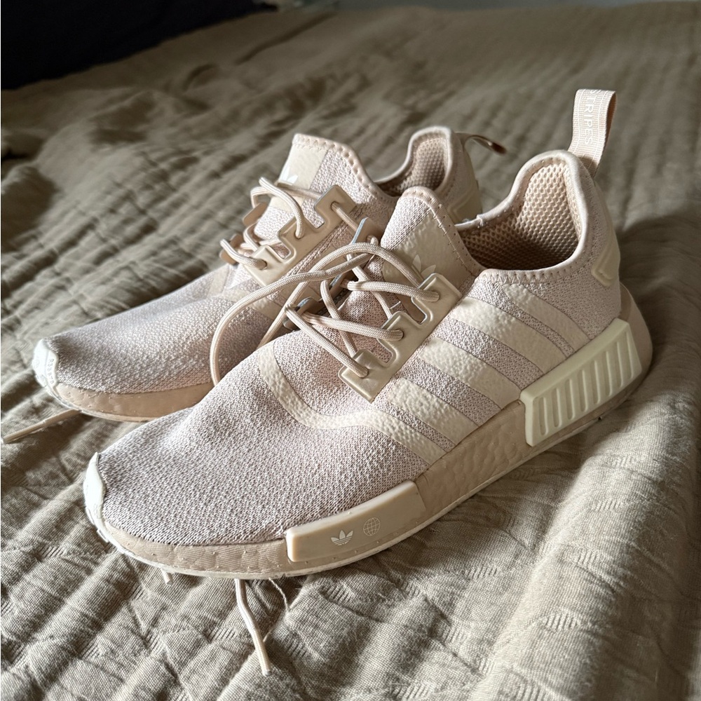 Adidas Light Pink/Tan Athletic Shoes